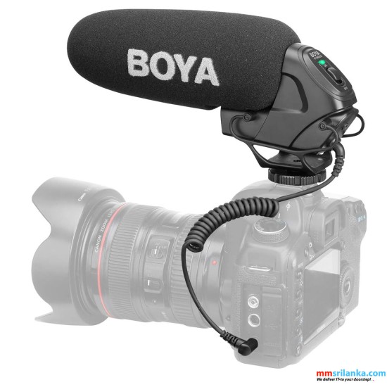 BOYA BY-BM3030 ON-CAMERA SHOTGUN MICROPHONE (6M)